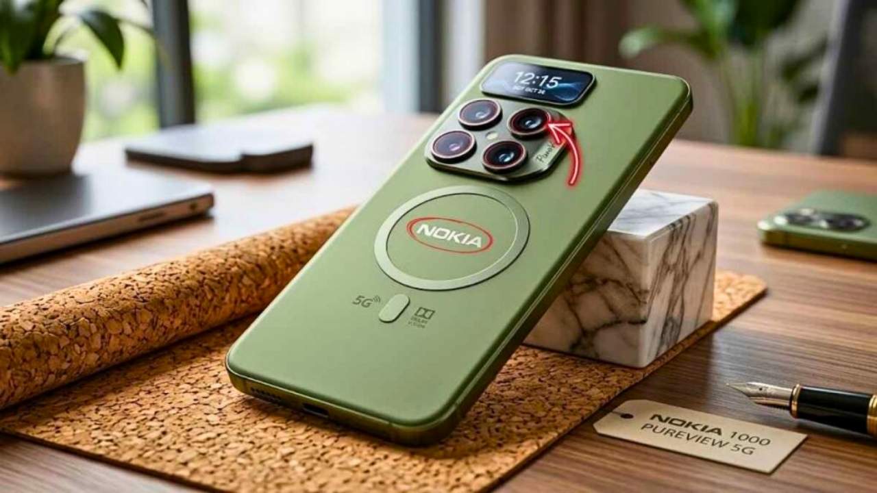 Nokia 1000 PureView 5G 2026: innovación premium con cámara avanzada y máximo rendimiento