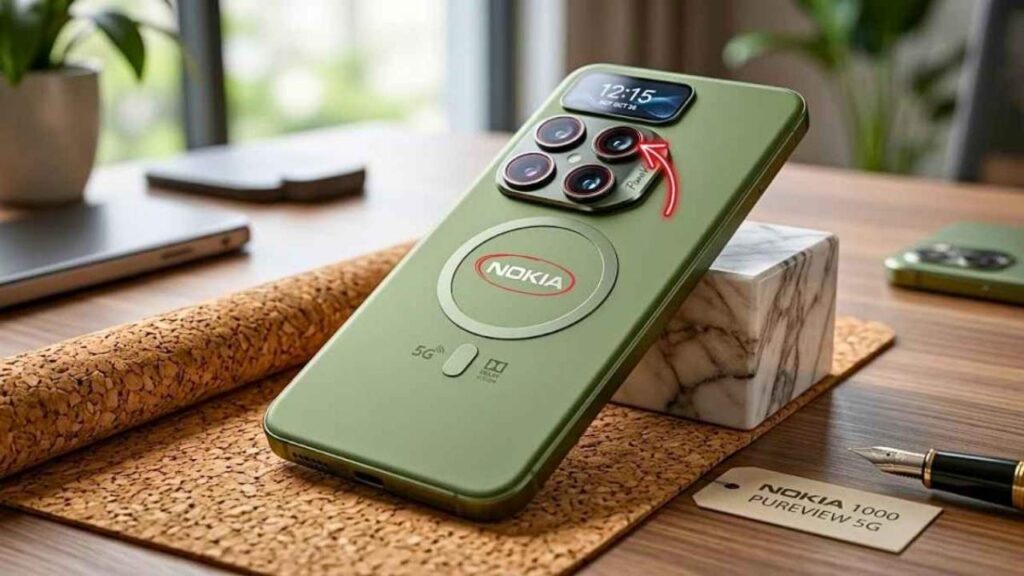 Nokia 1000 PureView 5G 2026: innovación premium con cámara avanzada y batería potente
