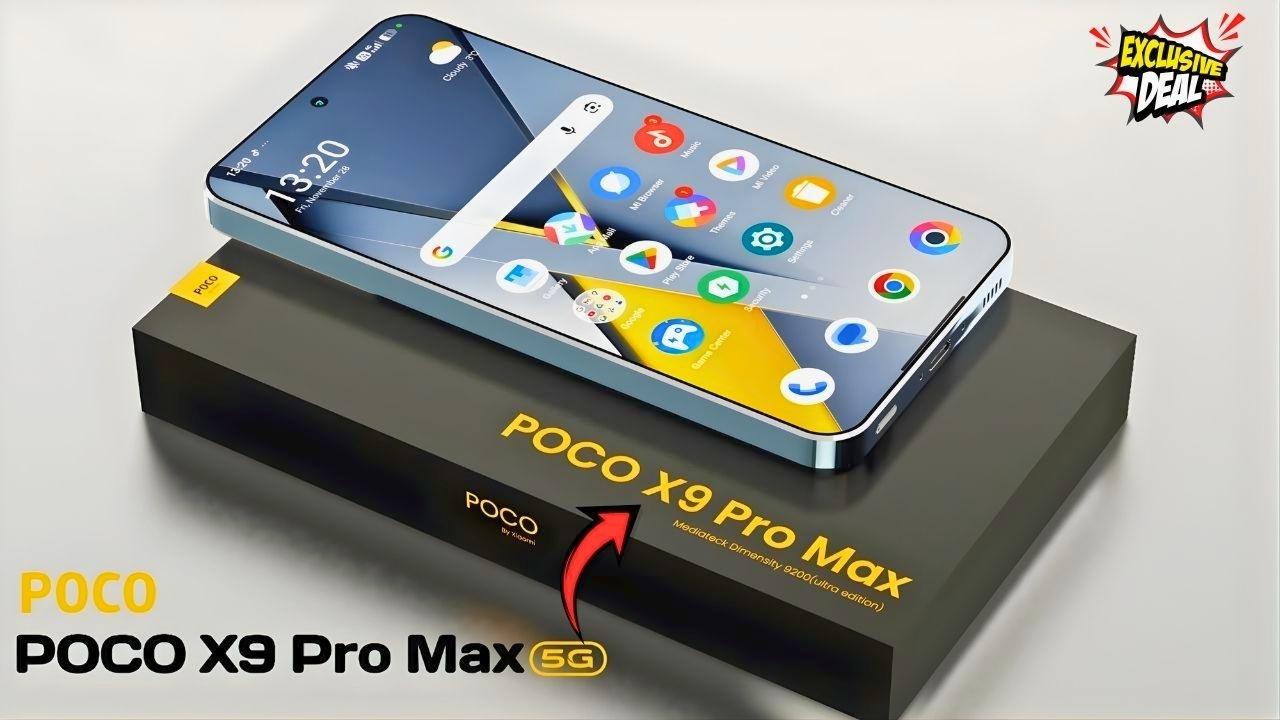 POCO X9 Pro Max 5G 2026: smartphone premium con potencia extrema, gran autonomía y diseño moderno para usuarios exigentes
